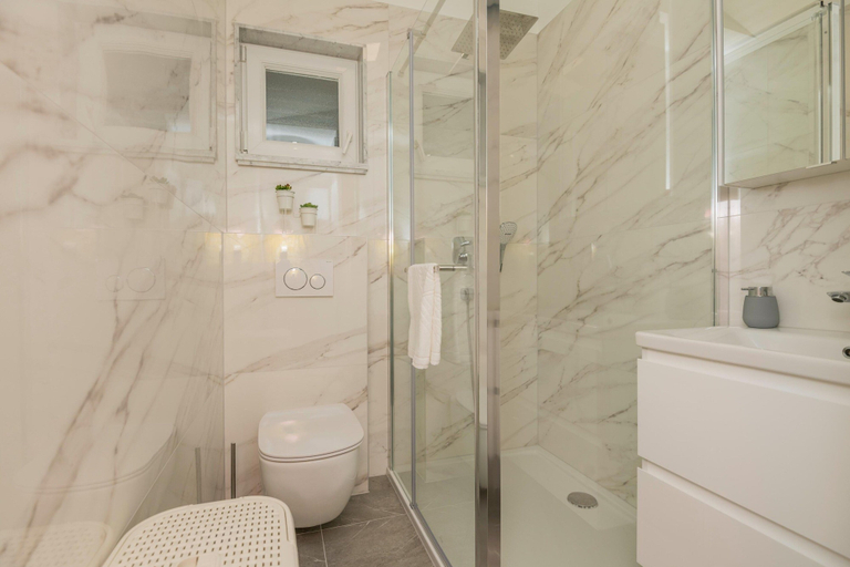 Bathroom 3, Tranquil Country Villa in Naklice, Omiš