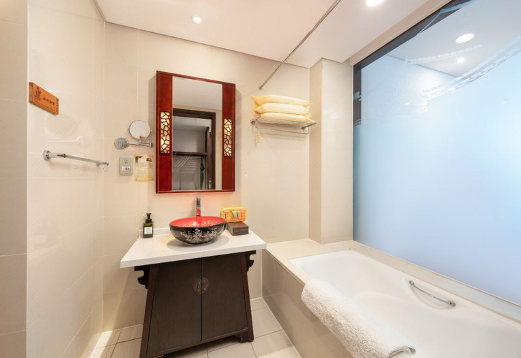 Bathroom 3, Scholars Hotel (Jinan High-tech Wanda Exhibition Center), Jinan
