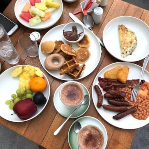 Breakfast meal, 4BR FIVE PALM Penthouse Sea View, Dubai