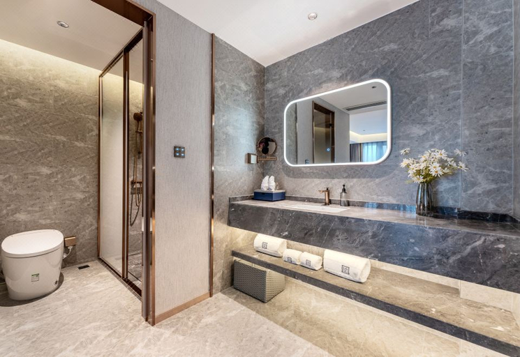 Bathroom 3, LANOU Hotel (Fu'an Wanyu High-Speed Railway Station), Ningde