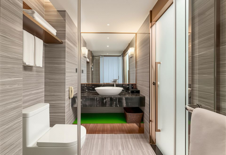 Bathroom 3, Huawen Yuexi Hotel, Changsha
