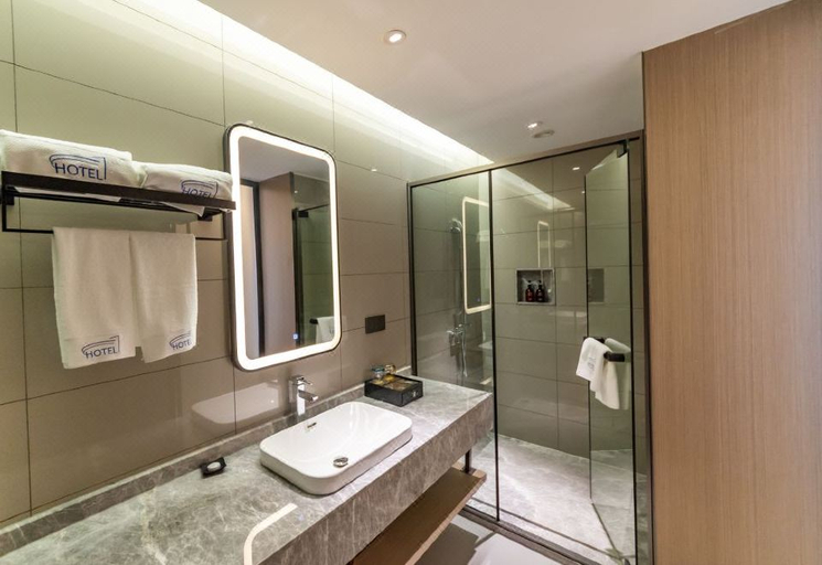 Bathroom 3, Poltton International Service Apartment Zhongshan Huangpu, Zhongshan