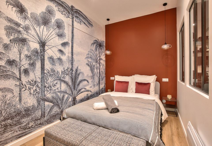 Bedroom 2, New ! Charming 1Br Apt in Paris 15, Paris