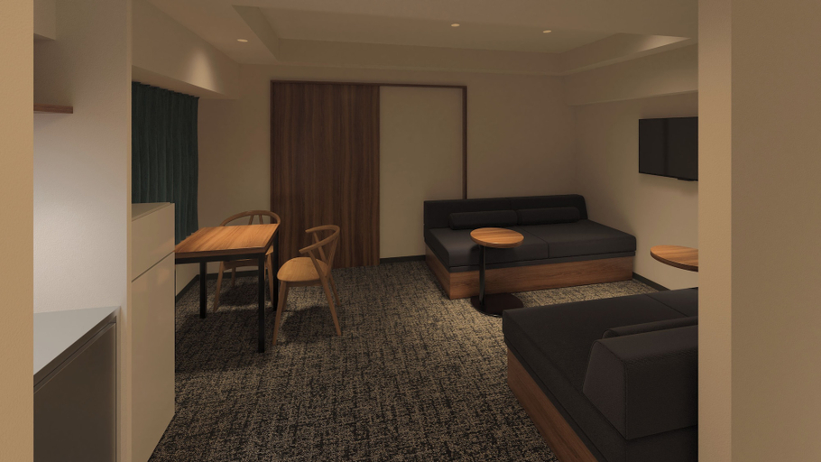 Room 2, KOKO HOTEL Residence Asakusa Nitenmon, Taitō