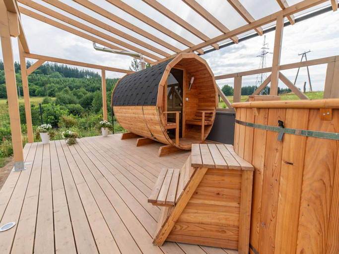 Spa treatment 3, Cottage in Duszniki Zdroj With Panoramic View, Kłodzko