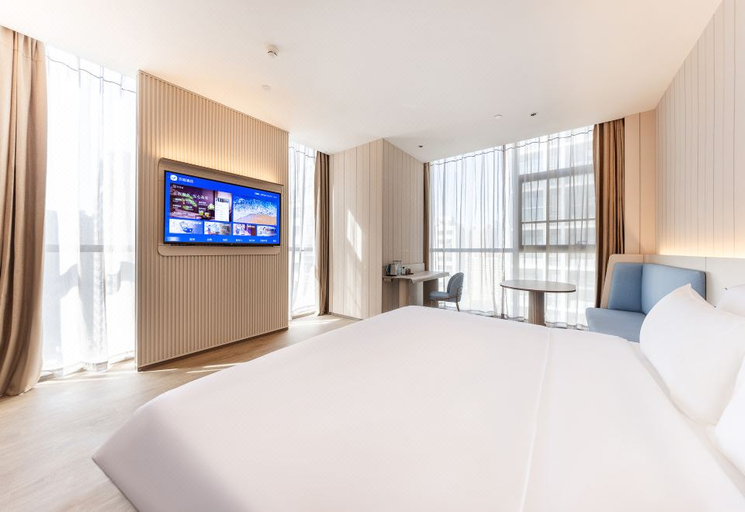 Bedroom 2, Hanting Hotel Lanzhou Old Street Matan Metro Station, Lanzhou
