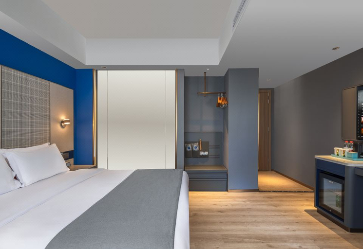 Bedroom 2, LANOU Hotel Shenzhen Luohu Ruipeng Building, New Territories