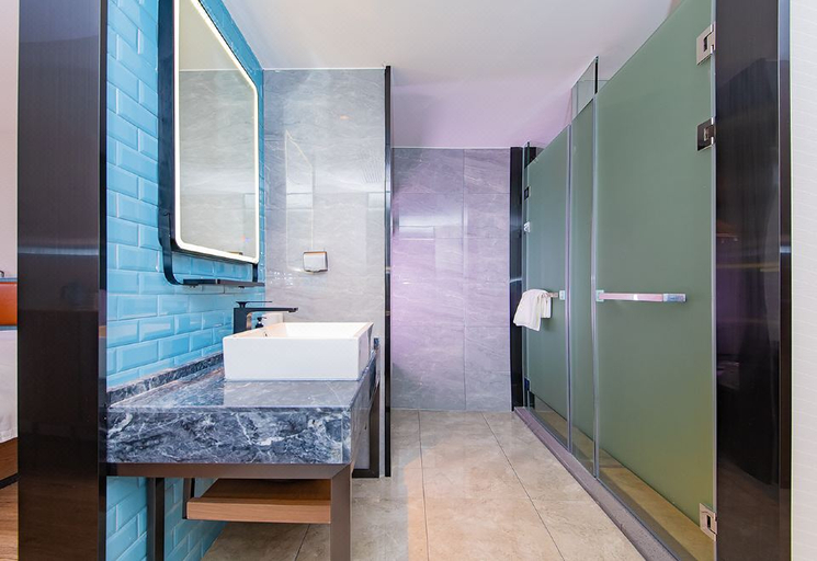 Bathroom 3, Echarm Hotel Xianning Hot Spring Center Huatan, Xianning