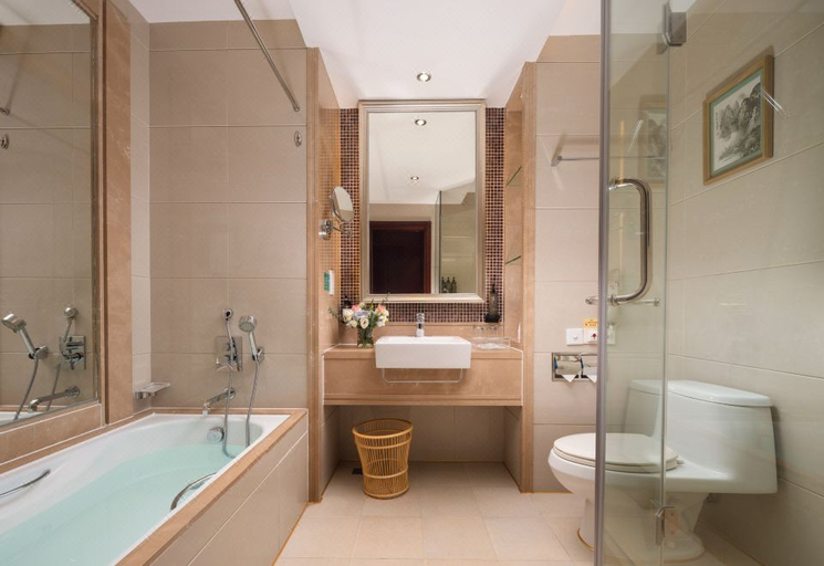 Bathroom 4, Green Lotus Hotel, Guilin