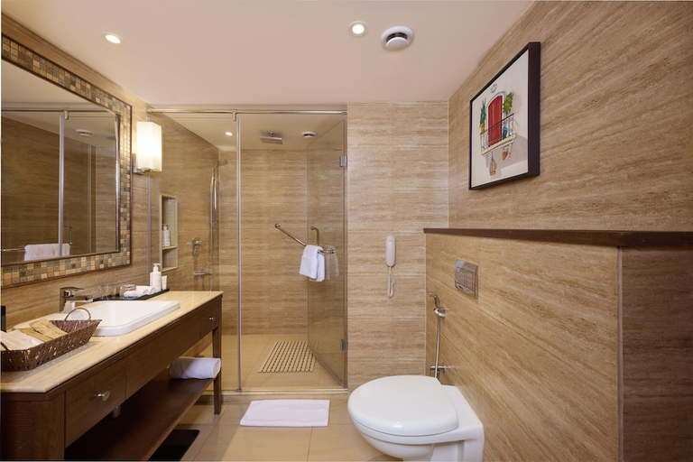 Bathroom 5, Golden Tulip Vagator Goa, North Goa