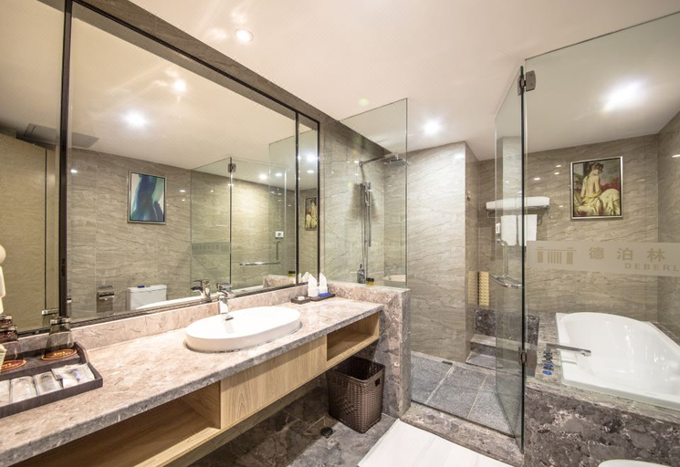 Bathroom 3, Deberlin Hotel, Zhuhai