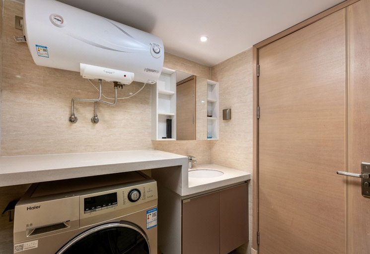 Bathroom 3, Zhuomeiya Serviced Apartment (Guangzhou Zhujiang New Town Tancun Subway Station), Guangzhou