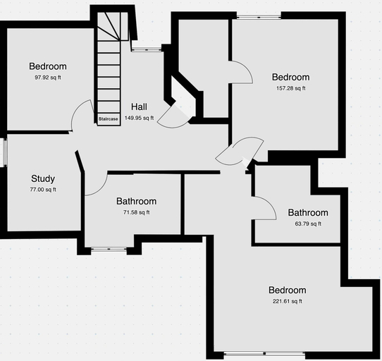 Room 4, Surrey Hills Family Home With Large Garden, Surrey