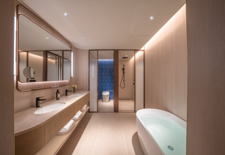 Bathroom 3, Crystal Orange Hotel Suqian Sucheng Government, Suqian