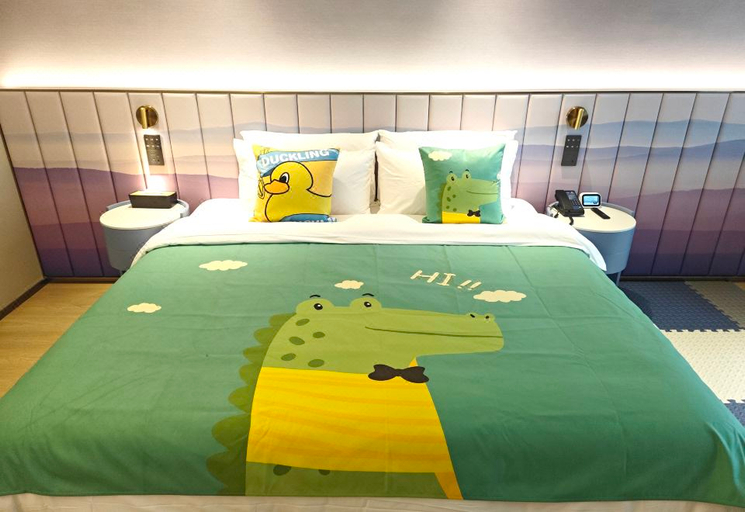 Bedroom 3, Starway Hotel Hefei Longhu Longyu Center, Hefei