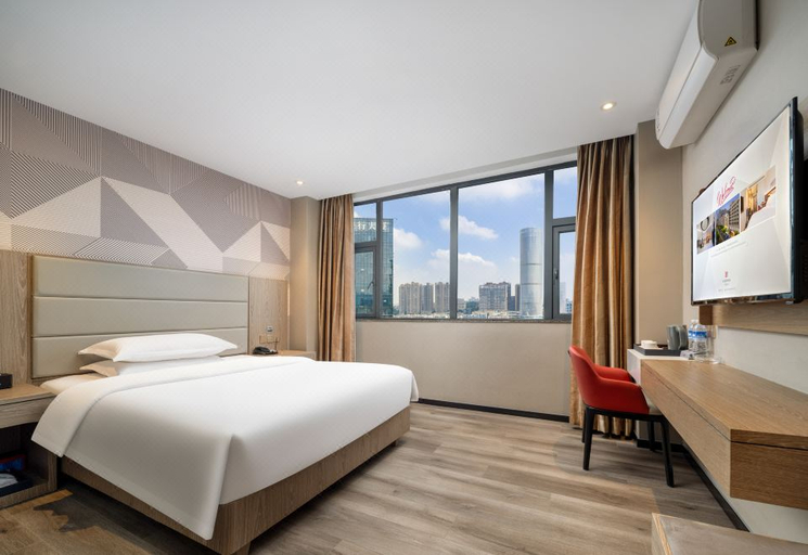Bedroom 2, Borrman Hotel Zhongshan Lihe Plaza, Zhongshan