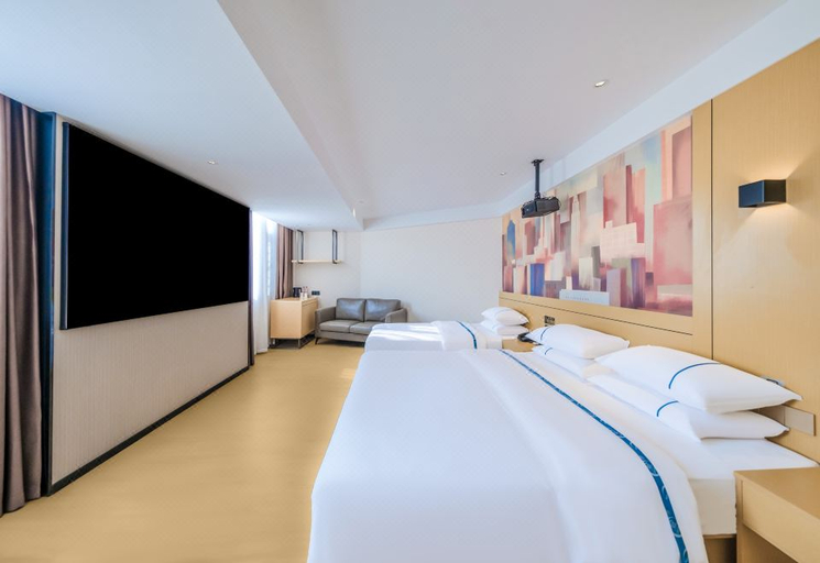 Bedroom 2, City Comfort Inn Huize Ancient City, Qujing