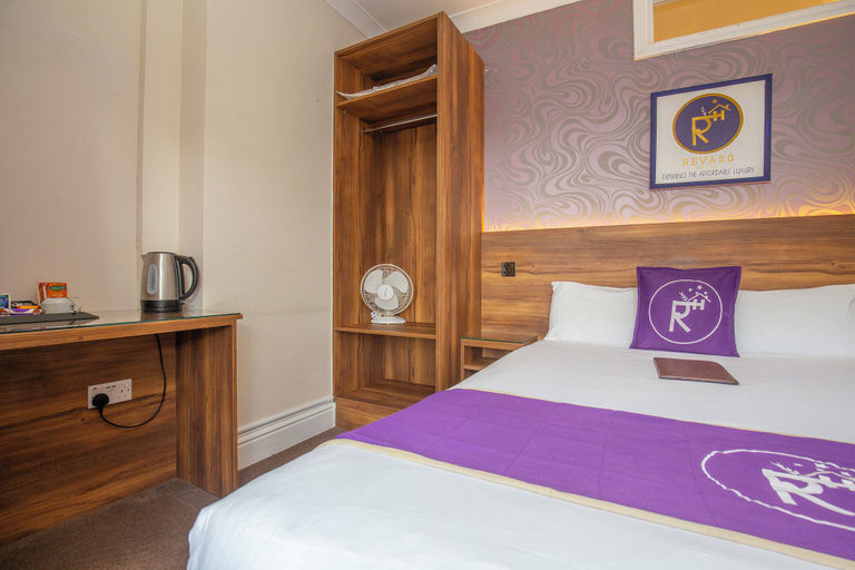 Bedroom 2, Revado Hotel, Norwich City Centre, Norfolk