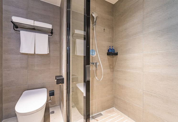 Bathroom 3, Hanting Hotel Wuhan Dongxihu Food Industrial Park, Wuhan