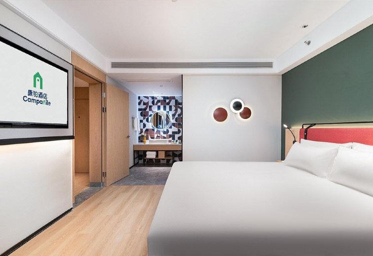 Bedroom 2, Campanile Hotel（ Liaocheng Bus Terminal Wanda Plaza Hotel), Liaocheng