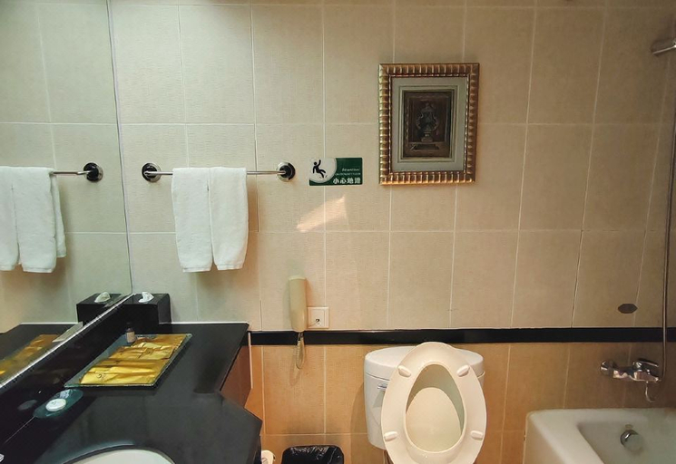 Bathroom 4, Fangzhong Holiday Hotel, Dongguan