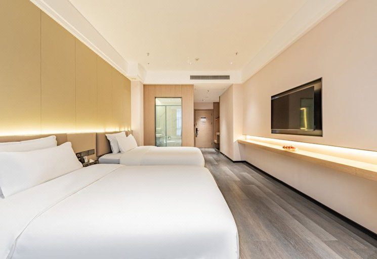 Bedroom 2, Poltton International Service Apartment Zhongshan Huangpu, Zhongshan