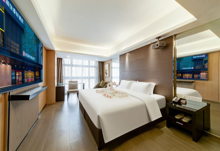 Bedroom 2, Rezen Select Hotel Xi'an West Gate Bell Tower, Xi'an