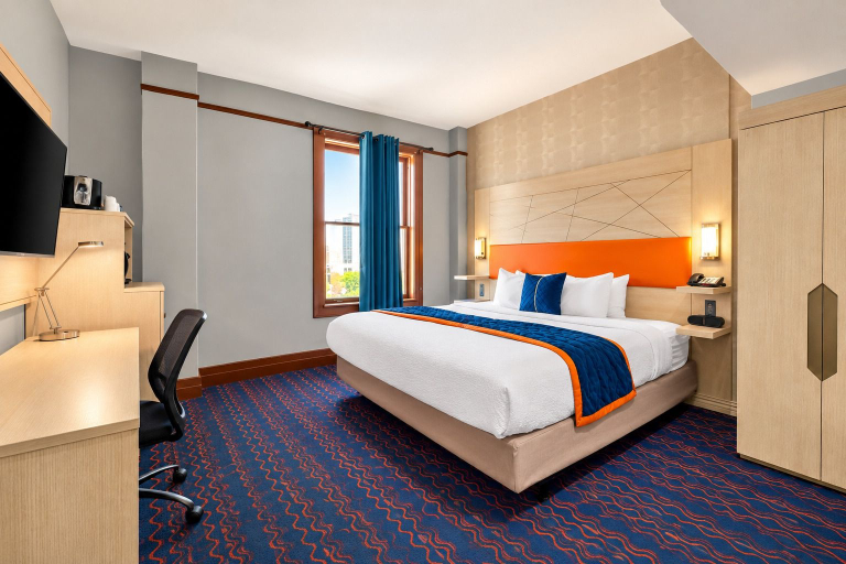 Bedroom 3, Hotel 1914 - Historic Alamo Riverwalk, an Ascend Collection Hotel, Bexar