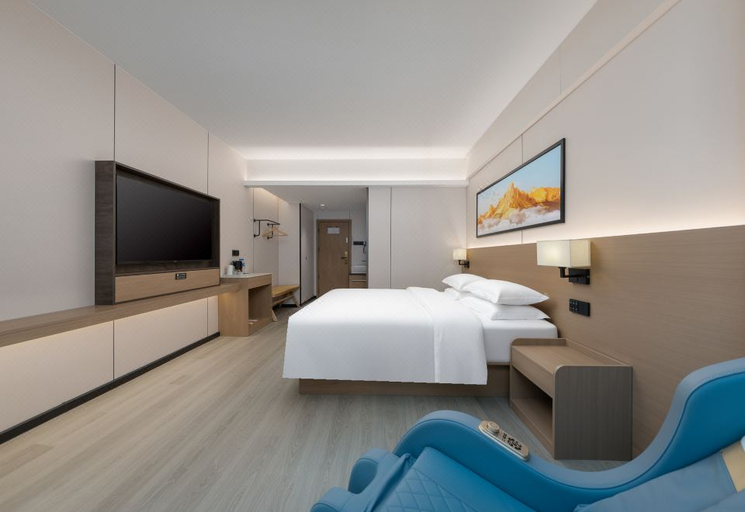 Bedroom 2, Xitian Hotel (Haikou Xiuying Port West Bus Station), Haikou