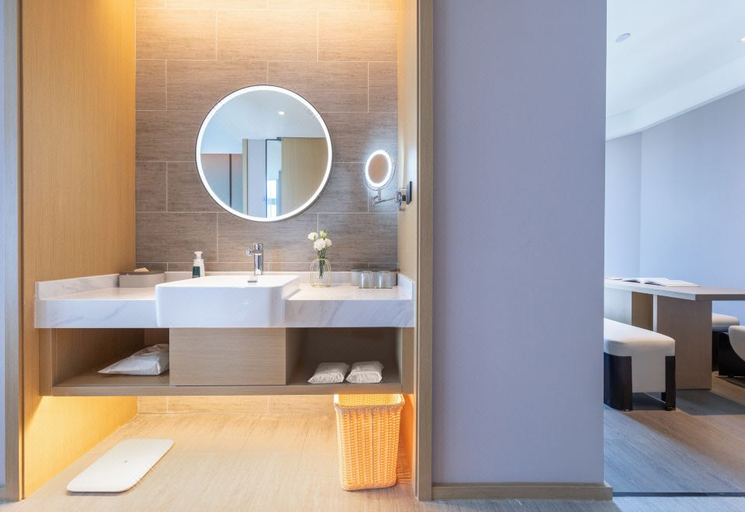 Bathroom 3, Atour Hotel Wuhan University of Technology Jiedaokou, Wuhan