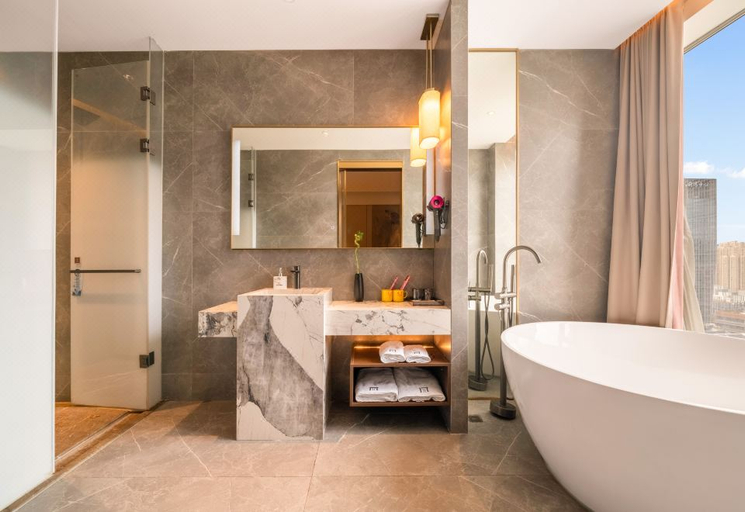 Bathroom 3, Maison New Century Hotel Hangzhou Bay (in Geely Giehow Plaza), Ningbo