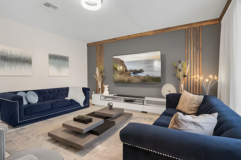 Living area 5, 6BR Villa w/ Pool & Themed Rooms, Osceola