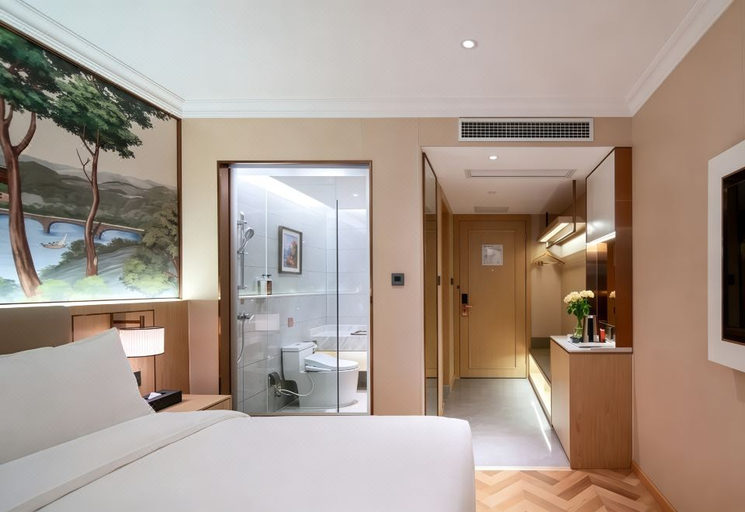 Bedroom 2, Vienna Hotel Guangzhou Taihe Central Plaza, Guangzhou
