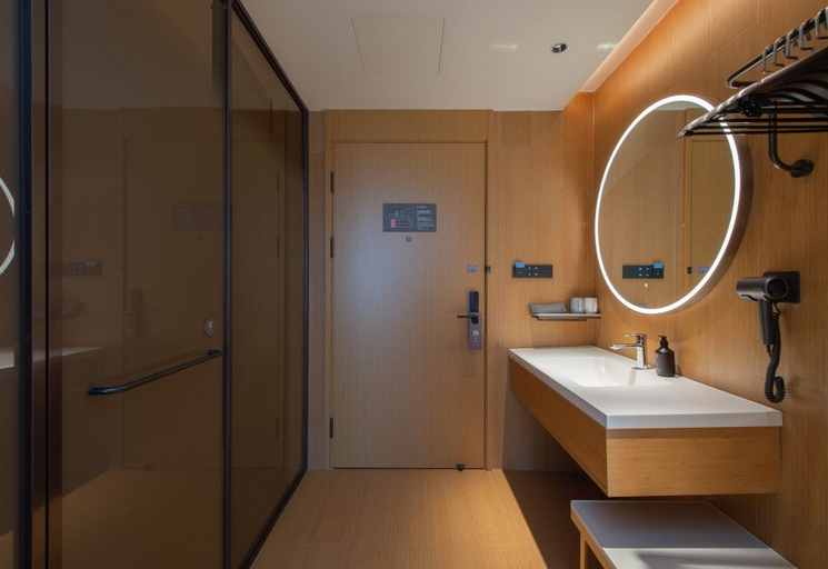 Bathroom 3, Ji Hotel Jiujiang Lushan Railway Station, Jiujiang
