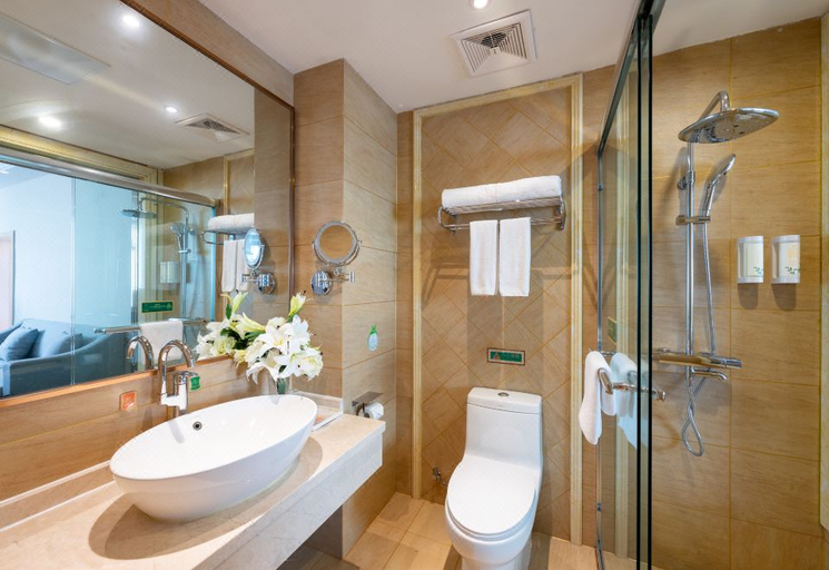 Bathroom 3, Vienna Hotel Hunan Yueyang Lingji Xingang Bonded area, Yueyang
