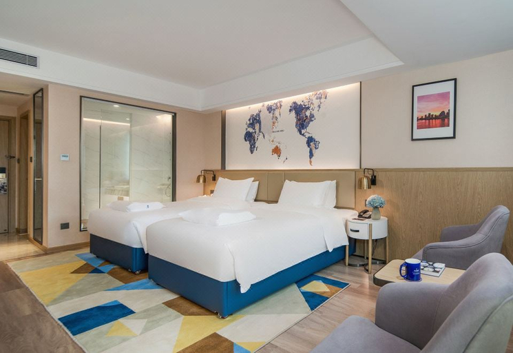 Bedroom 2, Kyriad Marvelous Hotel Guangzhou Nansha Dagang, Guangzhou