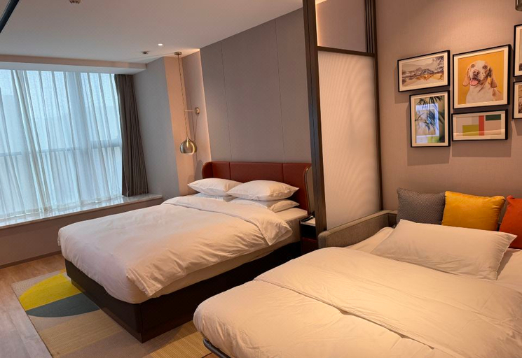 Bedroom 2, Home2 Suites by Hilton Hefei South Railway Station, Hefei