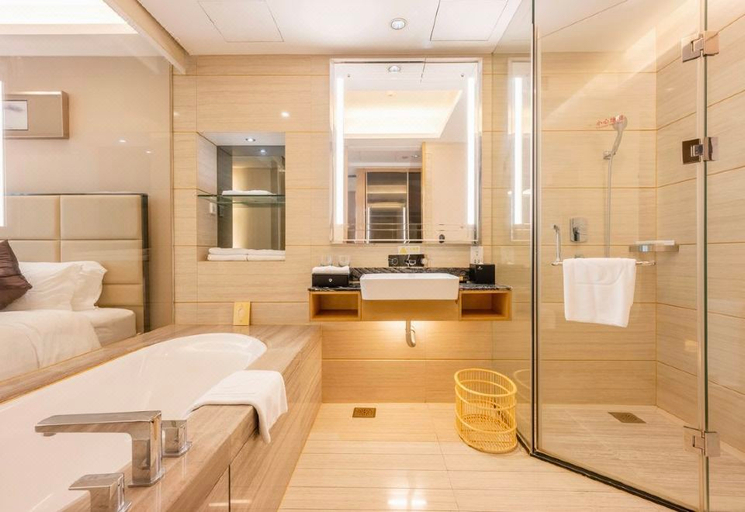 Bathroom 3, Shuidu Holiday Hotel Shenzhen, Shenzhen