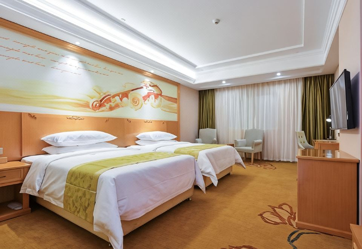 Bedroom 2, Vienna Hotel Jiangsu Yangzhou Baoying Times Plaza, Yangzhou