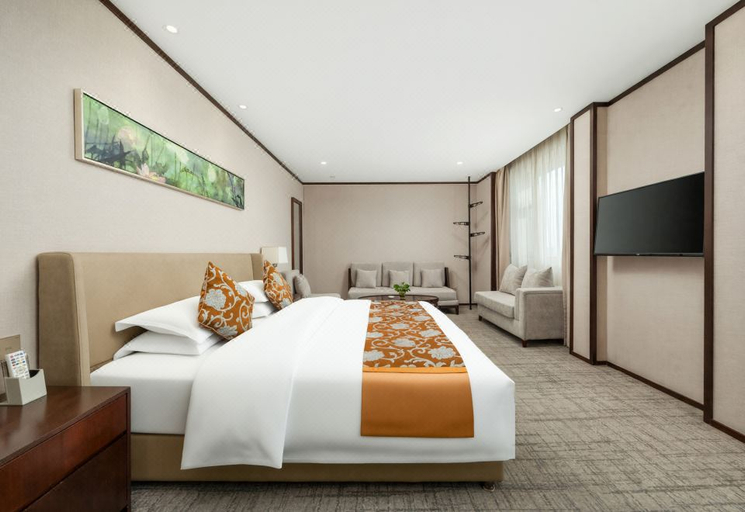 Bedroom 2, Days Hotel By Wyndham Wuhu Anqi, Wuhu