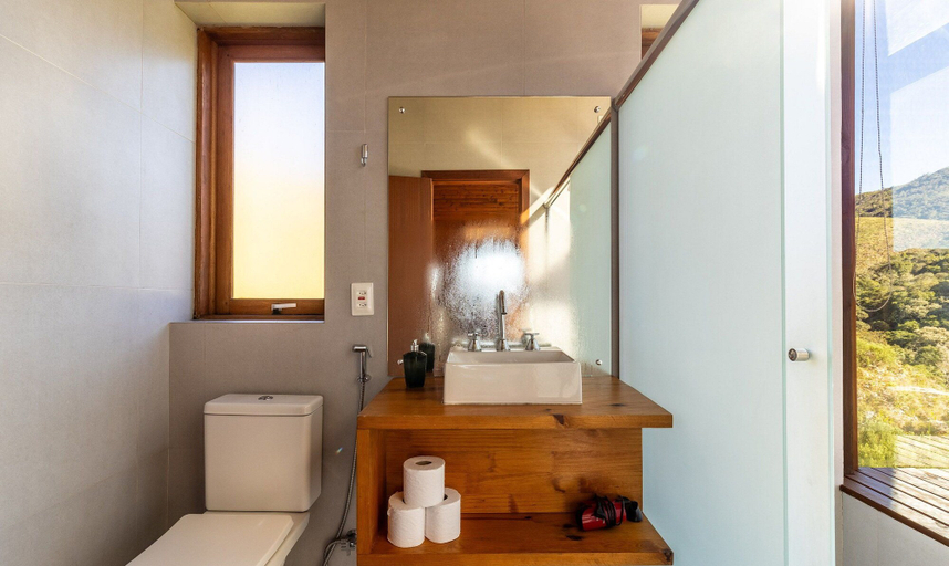 Bathroom 3, Cabana vista deslumbrante serra VST020, Anitápolis