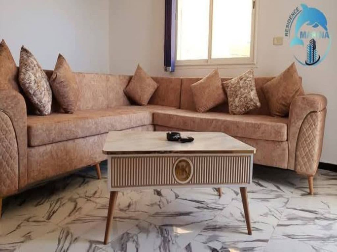 Living room, Chott Mariem Apartment Sousse, Akouda