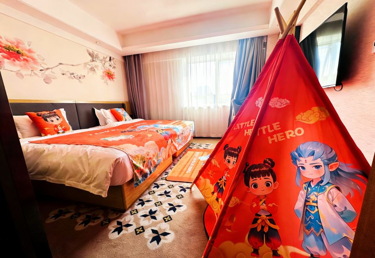 Bedroom 2, Paco Hotel (Guangzhou Jiantai Road Metro Station), Guangzhou