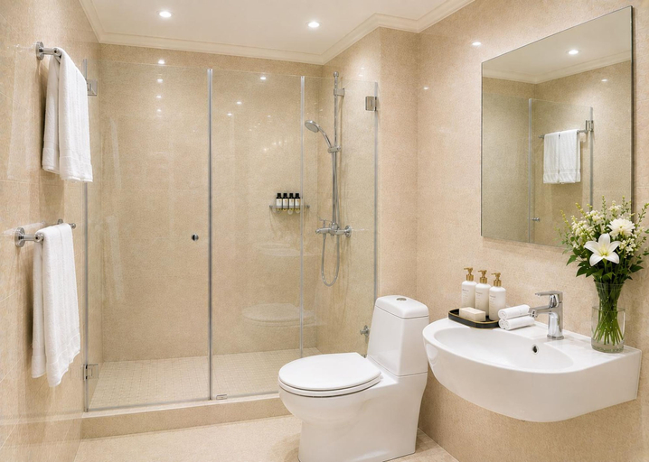 Bathroom 5, Premier Prezident Garni Hotel and Spa, Sremski Karlovci