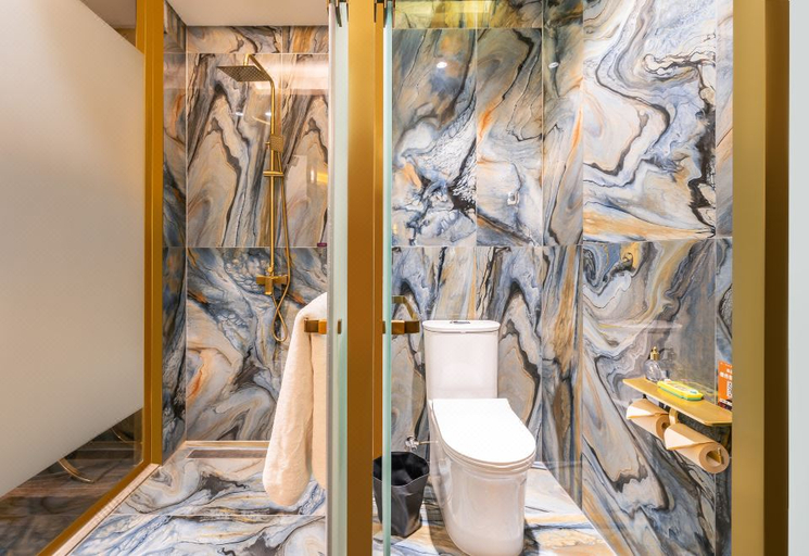 Bathroom 3, LIJING COAST HOTEL YANTAI, Yantai