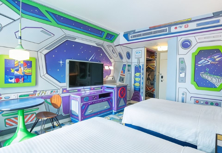 Bedroom 3, Toy Story Hotel, Shanghai
