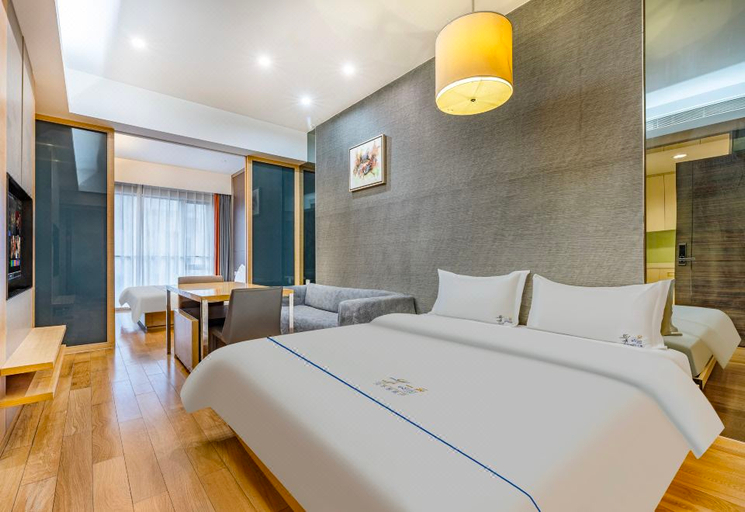 Bedroom 2, Doya Time | Estay Light Resid (Guangzhou Pazhou Poly Convention and Exhibition Center Branch), Guangzhou