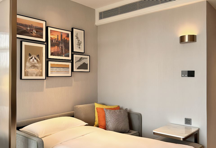 Bedroom 2, Home2 Suites By Hilton Guangzhou Baiyun Airport West, Guangzhou