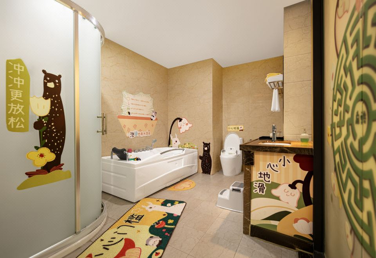Bathroom 4, Rezen Select Hotel (Qiandao Lake Central Lake Area), Hangzhou