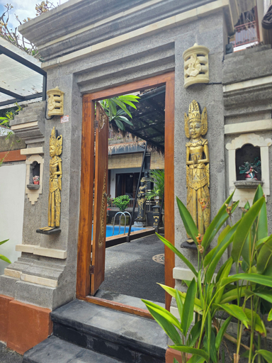 Property entrance 2, Dahlia Moon Saba Beach, Gianyar